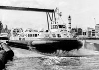 AP1-88 hovercraft with the Scandinavian company SAS -  (credit: The <a href='http://www.hovercraft-museum.org/' target='_blank'>Hovercraft Museum Trust</a>).